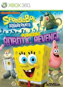SpongeBob SquarePants: Plankton's Robotic Revenge box art for Wii U